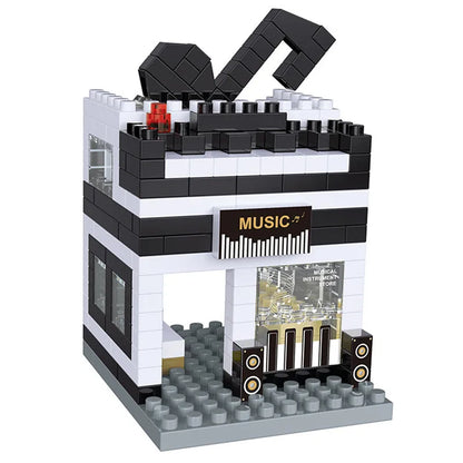 House Building Blocks Mini City Street View