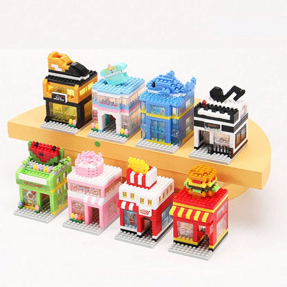 House Building Blocks Mini City Street View